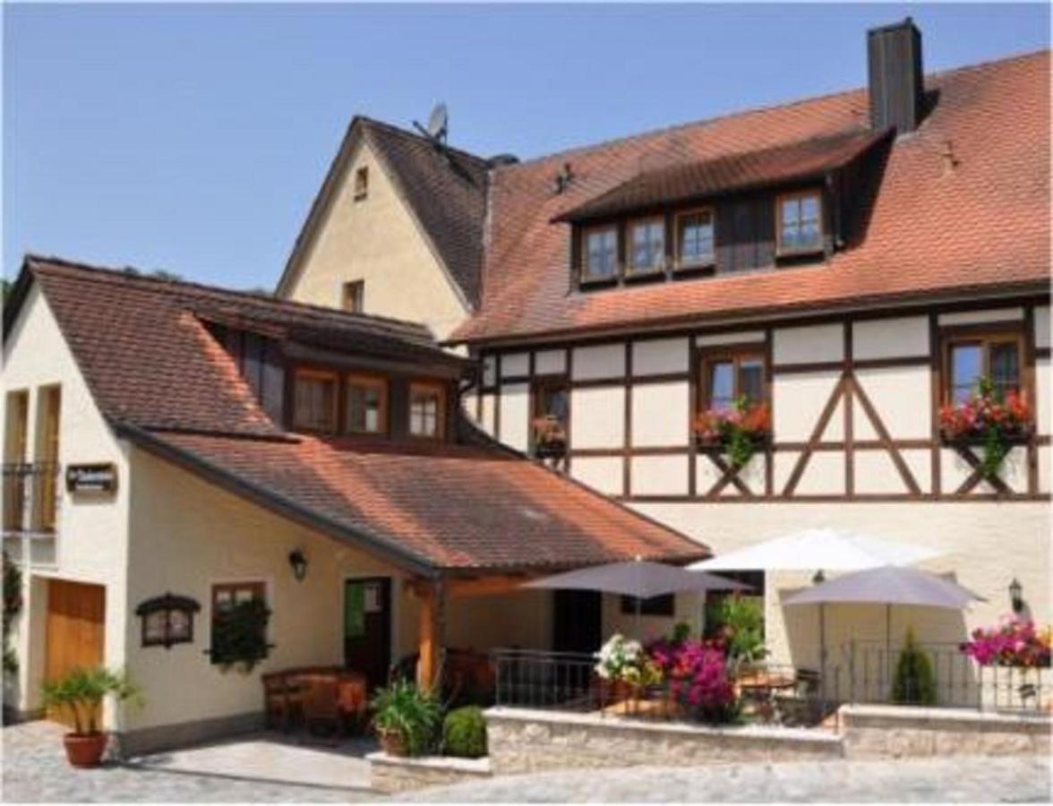 Gasthaus Tauberstube Rothenburg ob der Tauber Exterior foto